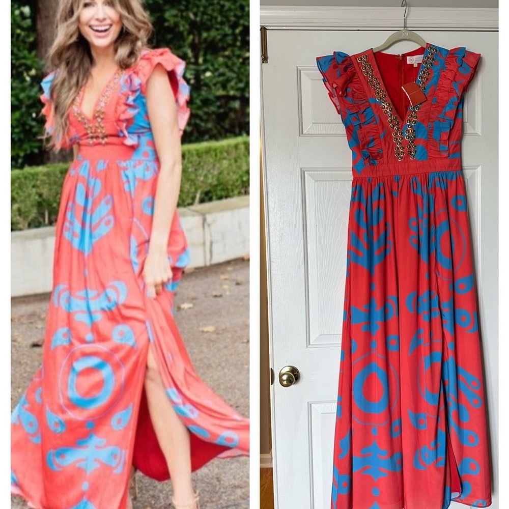Sheridan French Anthropologie Maxi NWT